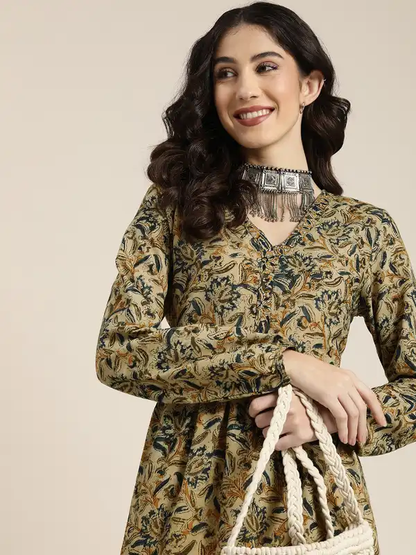 Kalamkari Anarkalis - Buy Kalamkari Anarkali Suits online -Myntra