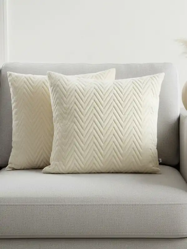 Off White Cushions Covers - Buy Off White Cushions Covers online