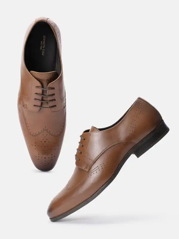 Kenneth Cole Brown Formal Shoes - Buy Kenneth Cole Brown Formal Shoes  online in India