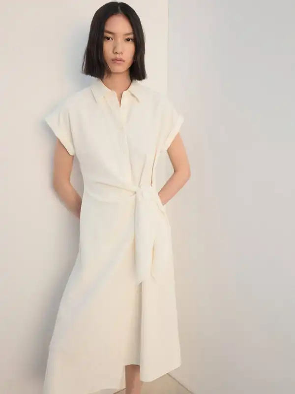 white christmas dresses Theophania Maxi Dress - Mango main image 1