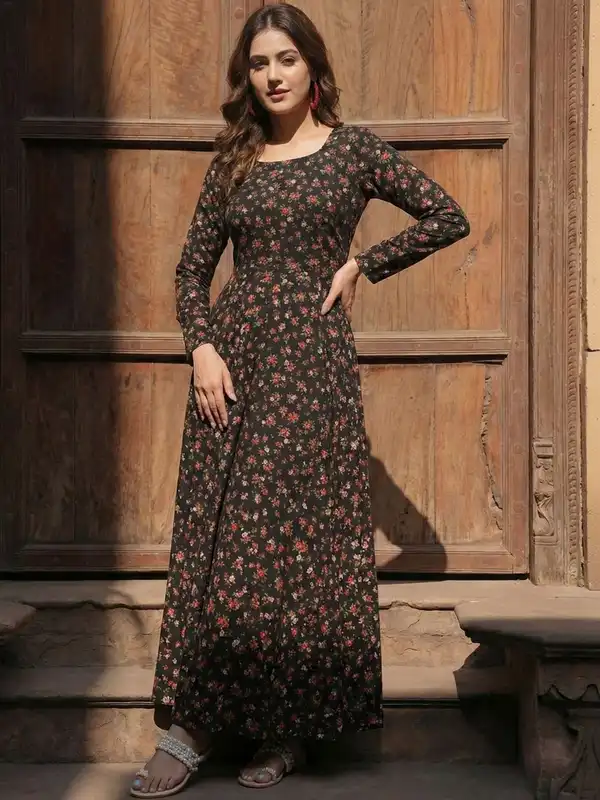 long sleeve dress india Buy Long Indian Dresses Online for Women in the USA