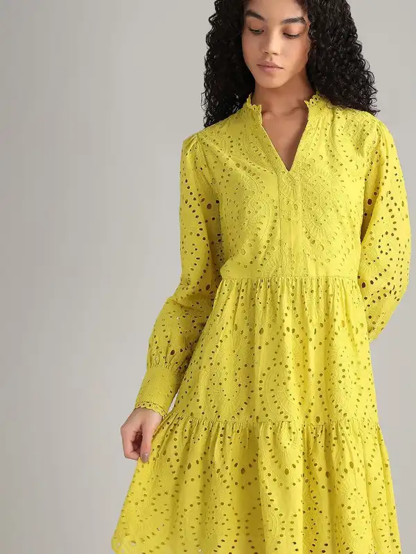 Forever 21 Yellow Dresses