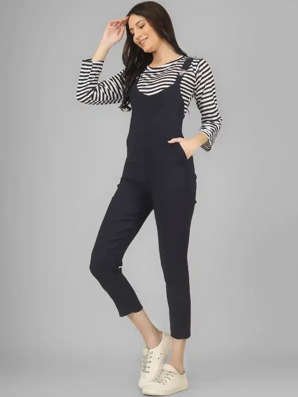 chinese dress ladies Buy ILUKA Dungaree for Women | Denim Dungree | Women Slim Fit Modern &  Comfortable Skinny Fit Ankle Length Dangri | Stretchable