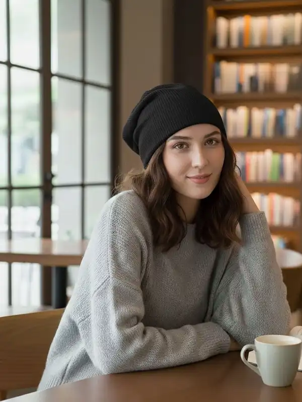 Black Beanie - Buy Black Beanie online in India