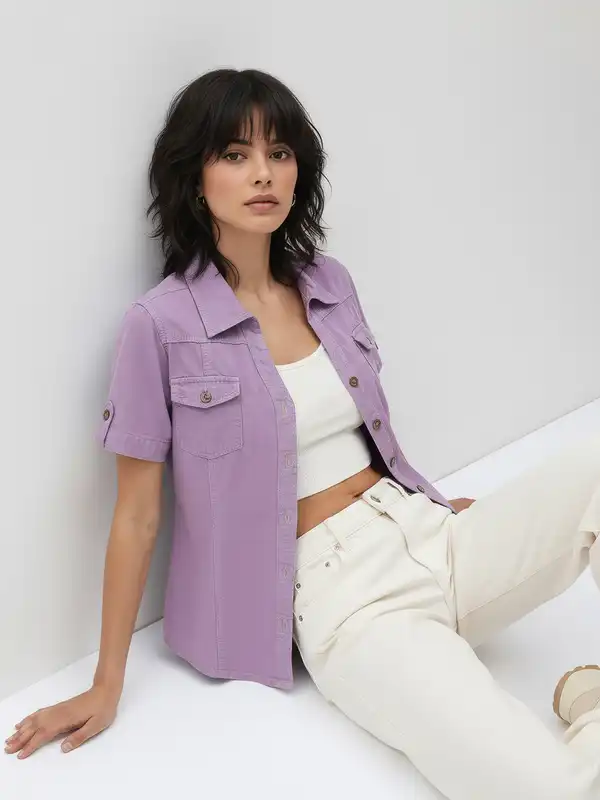 Purple Colour Tops - Buy Purple Colour Tops online in India