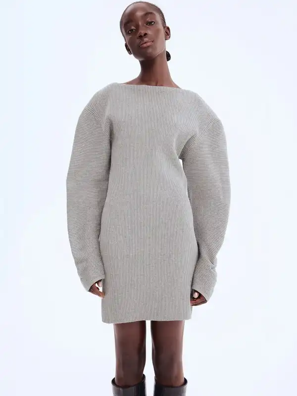 grey bodycon dress h&m H M Size:15½ 33/34 Beyond Travel Summer Lilies A-line Dress Ebay