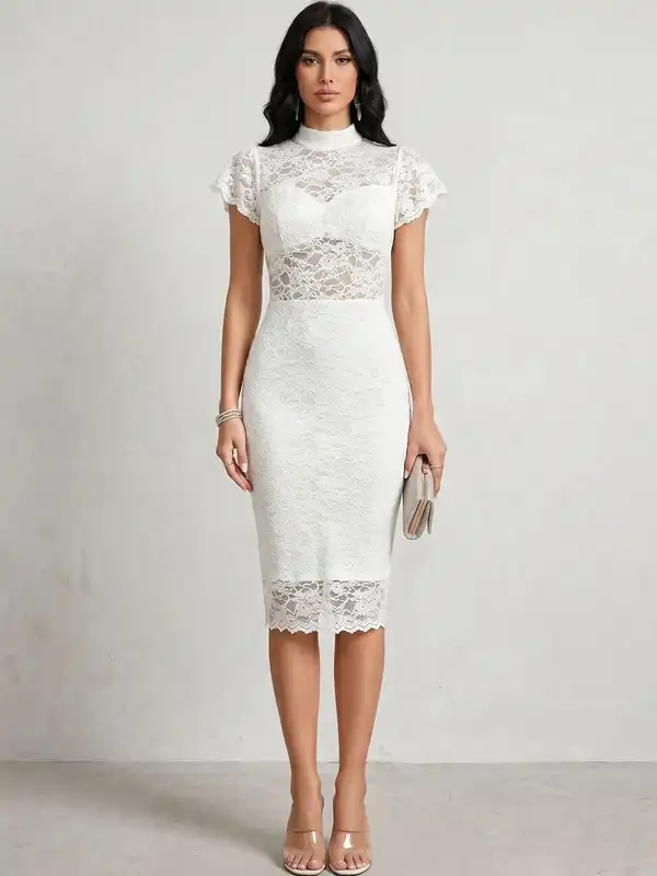 white lace dress india Buy Lace Dresses Women Online in India at Best Prices