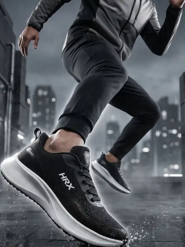 HI-L R バッシュ Black Men Shoes Liberty Hrx By Hrithik Roshan - Buy Black Men