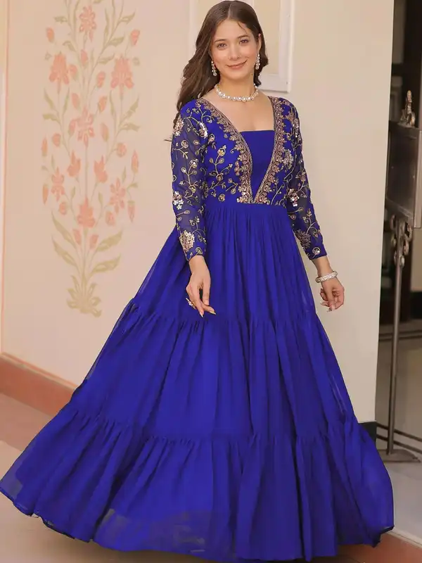 layered ethnic dress 20s dresses