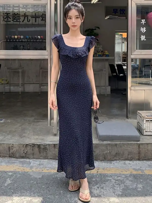 global desi blue maxi dress Green Navy Women Dresses Dresses jumpsuits