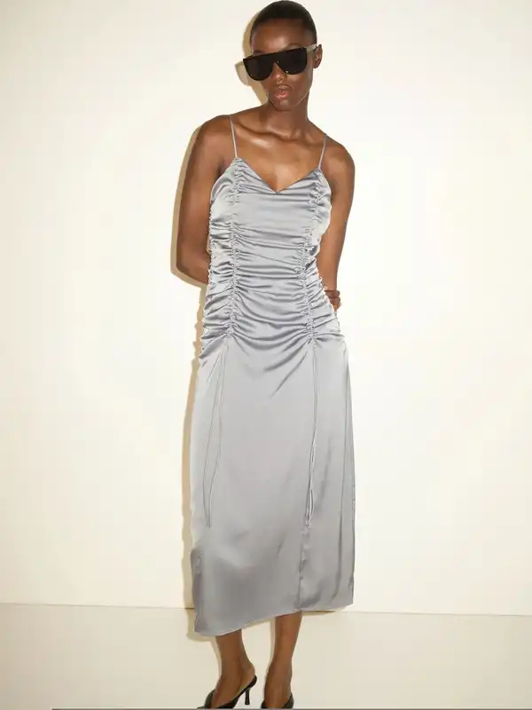 h&m grey bodycon dress H M Sweater