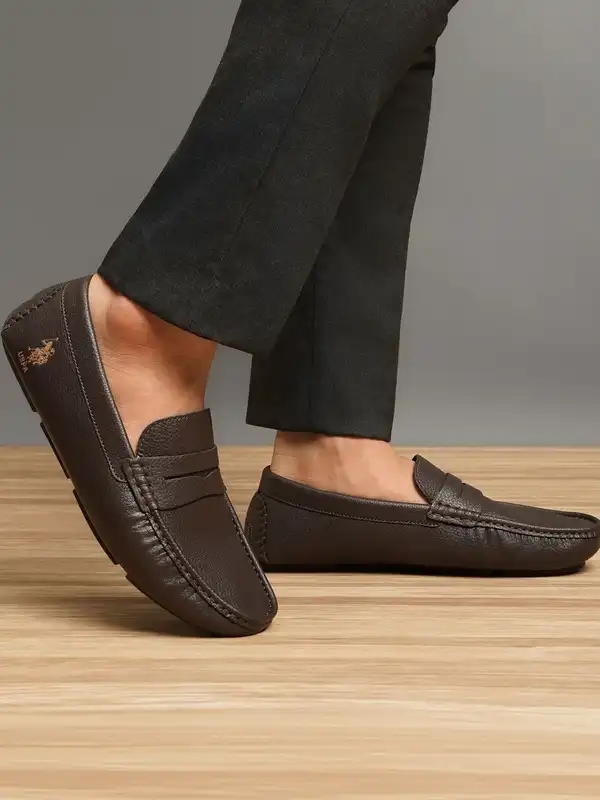 U.s Polo Assn Assn Loafers Men Brown - Buy U.s Polo Assn  display picture 1