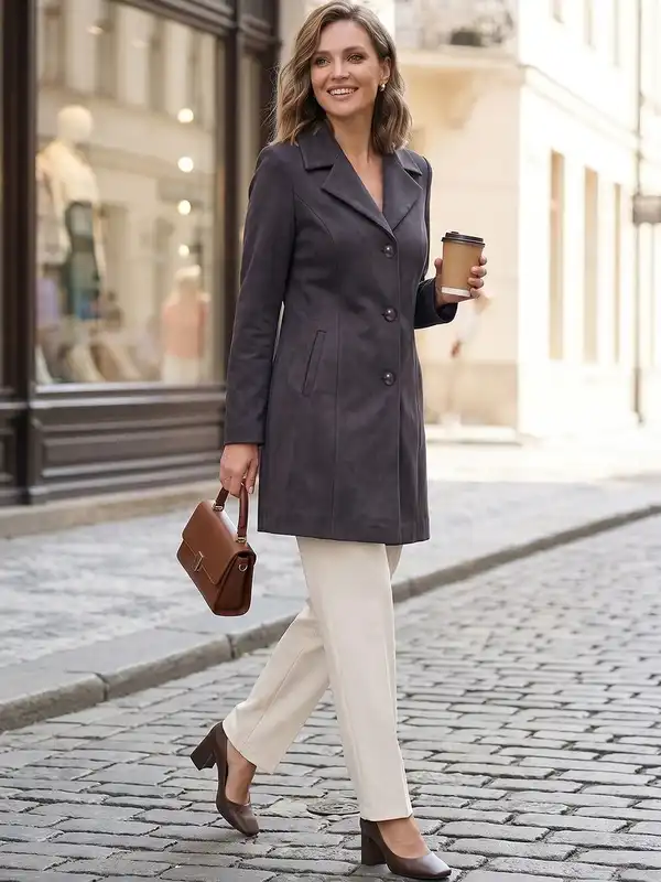 Charcoal Grey Coat - Buy Charcoal Grey Coat online in India
