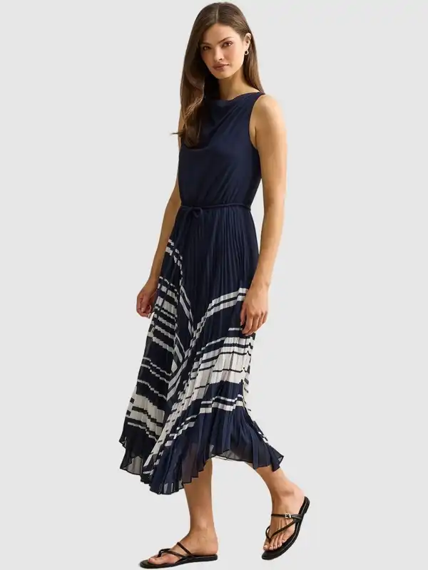blue dress for baby girl Off-The-Shoulder Mini Sweater Dress Stone Blue / XL