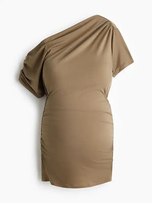 strapless open back dress Pleated Wide Leg Pants main image 1