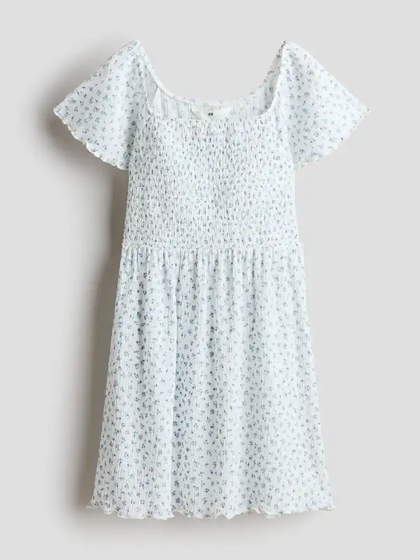 short nikar dress WHITE SHORT DRESS