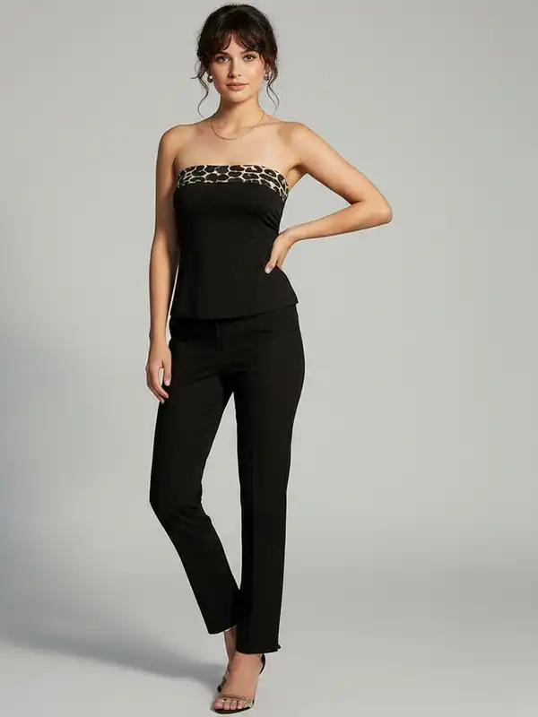 Black Tube Top - Buy Black Tube Top online in India