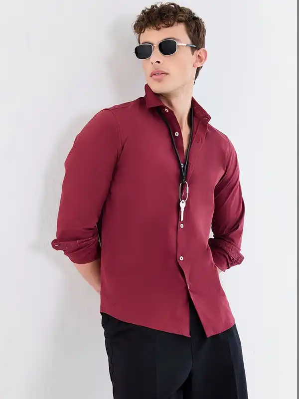 geoffrey beene slim fit dress shirt GEOFFREY BEENE SLIM CASUAL STRIPE SHIRT – SHOPSINJOY main image 0