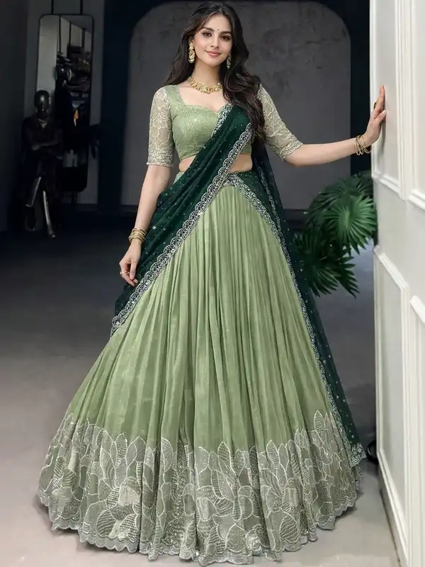 Women Ethnic Lehengas - Buy Women Ethnic Lehengas online in India