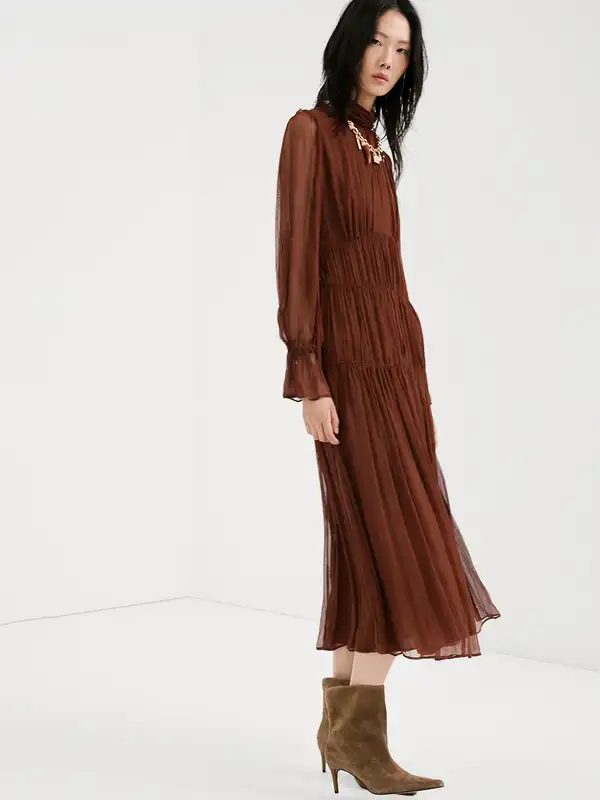 Mango Long Sleeve Dresses - Buy Mango Long Sleeve Dresses online in India