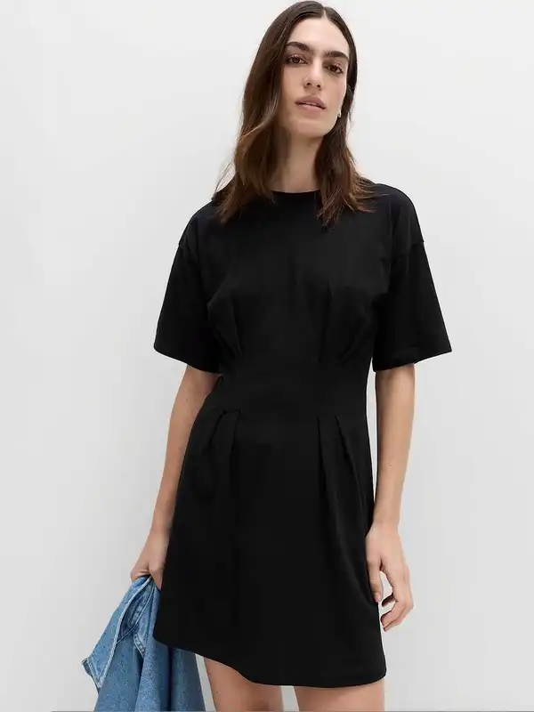 green emerald velvet dress Buy Marks & Spencer Women's Viscose Fit and Flare Mini Casual Dress  (60584831004_Berry RED at Amazon.in main image 1