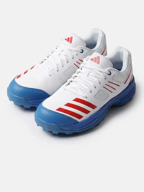 Adidas Men White Red Sport Shoes - Buy Adidas Men White Red Sport Shoes  online in India