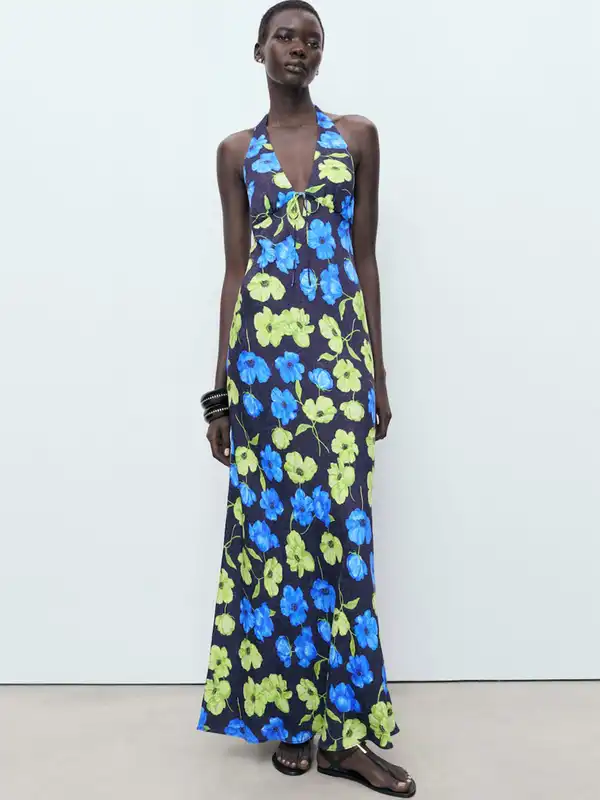 myntra beach dresses Occasion:Special Occasion 7/8-14:7/8 Zara Cross Waist Jersey