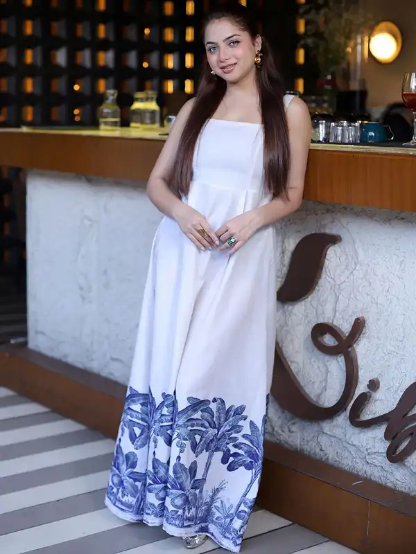 green emerald velvet dress Golden Child Linen Maxi Dress main image 1