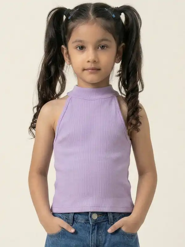トップス YK Yk Lavender Tops - Buy Yk Lavender Tops online in India
