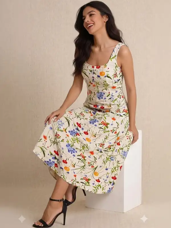 white christmas dresses 2022 Latest Design Summer Church Dress Banquet Dresses Women Lady Eleg –  Mega Mart Center main image 1