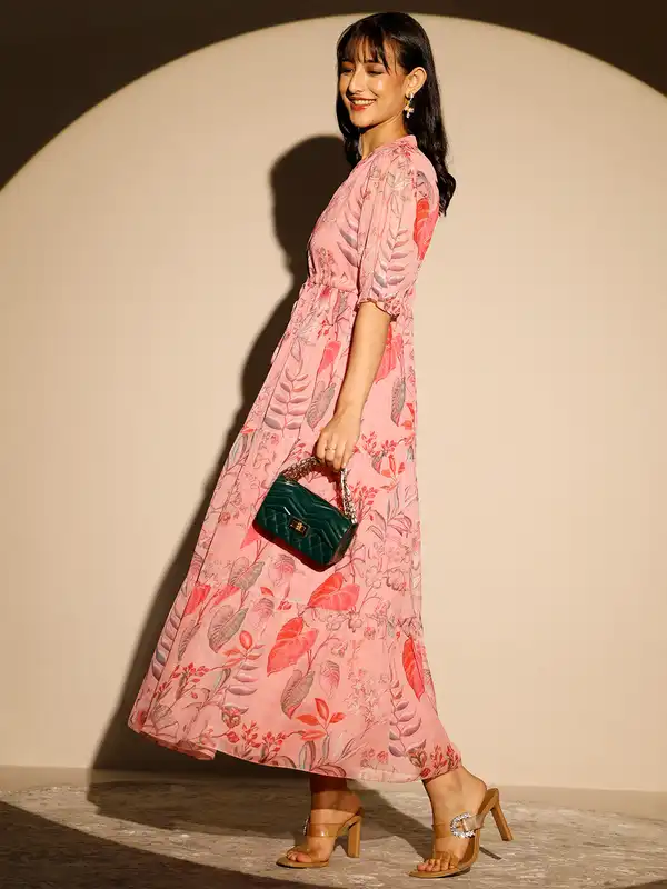 chiffon dresses online india Buy Chiffon Wedding Dress, Green Maxi Bridesmaid Dress, Short Sleeve Chiffon Dress, Summer Women Wedding Guest Dress, Prom Dress, Xiaolizi 5114 Online in India
