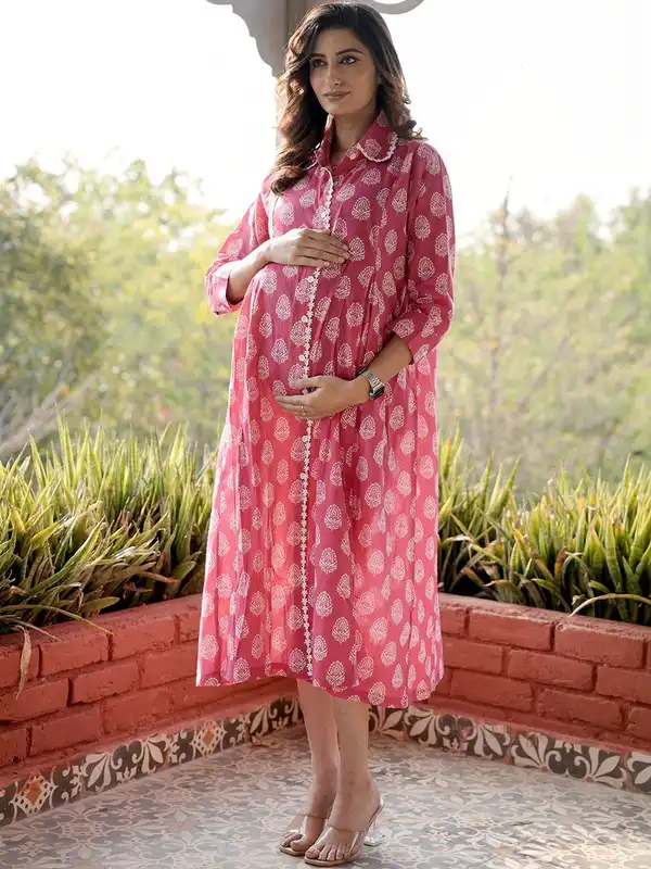 sachin and babi light blue dress Maternity Party Dresses main image 0