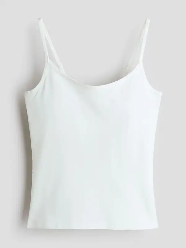 White Tank Top - Buy White Tank Top online in India