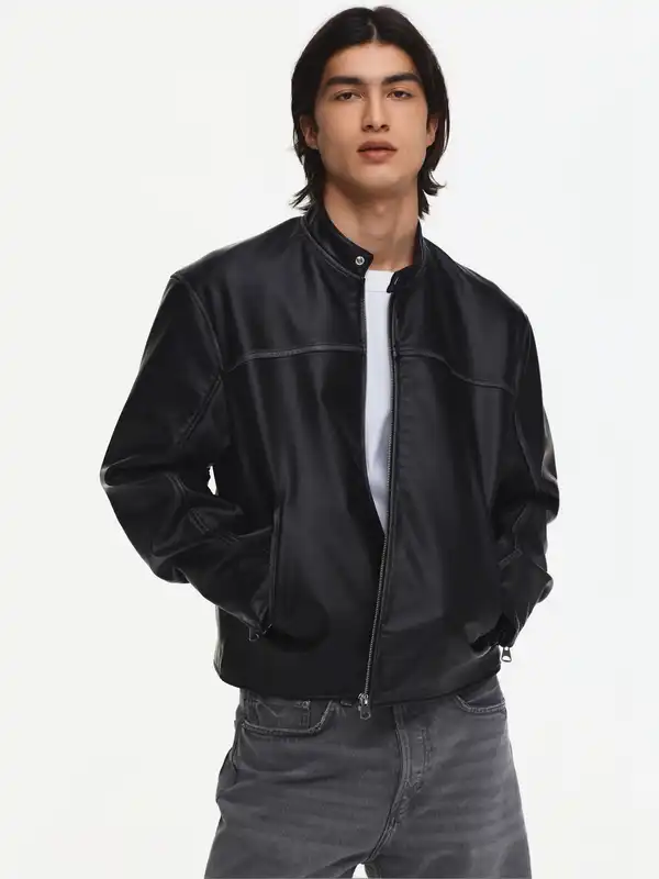 Faux Leather Jackets - Buy Faux Leather Jackets online in India