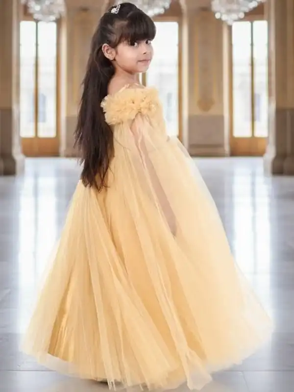 white christmas dresses Tiffany Princess 13758 Girls Long Lace Pageant Dress Corset Floral Glitter Formal Ball Gown 16 / Shocking Pink main image 0