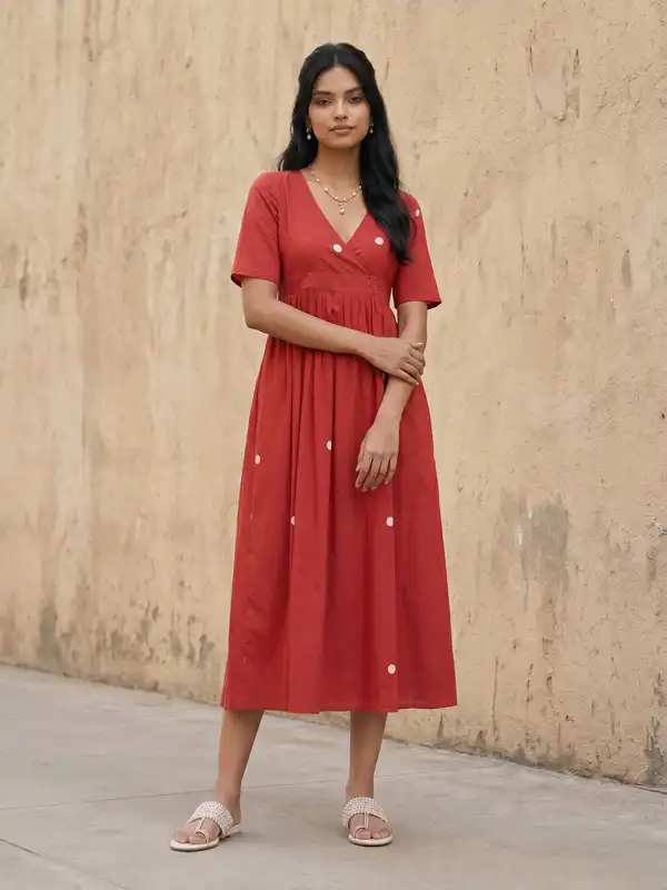 a line dress online india Shop Blue Foil Printed A line Dress After Six Wear in India