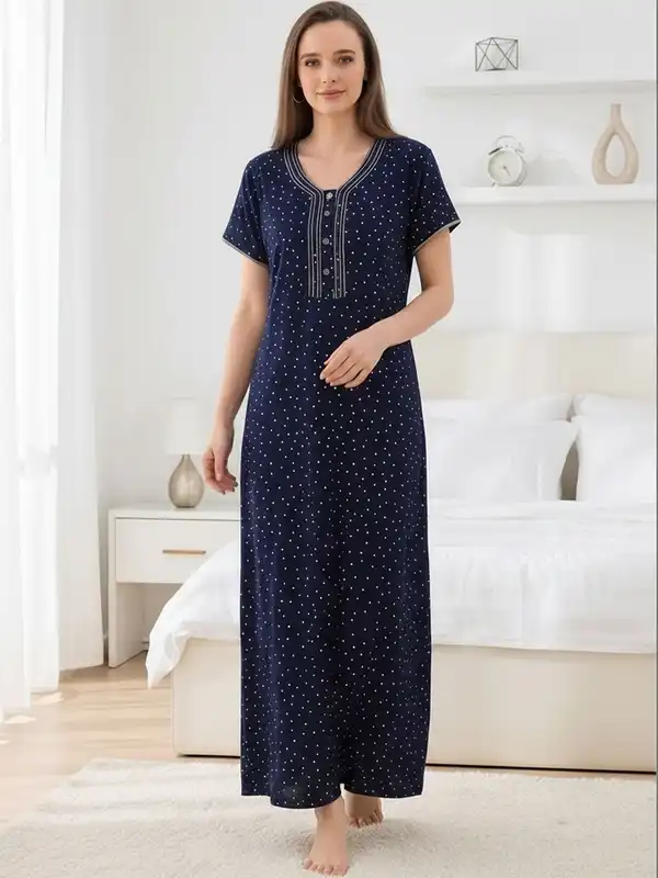 nylon night dress for ladies TYGHBN Women's Sleepshirt Nightgown Short Sleeveless Lightweight Comfortable Dress for Everyday Relaxation and Nightwear Sleeve Large Nylon Night Shirts Womens Nightgowns with Sleeves Oversized