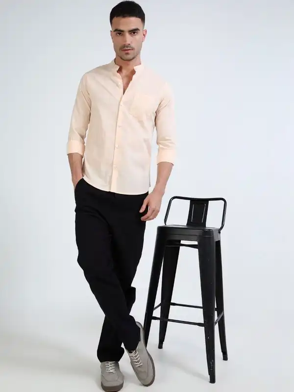 Peach Shirt - Buy Peach Shirt online in India