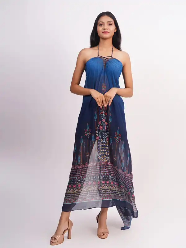sachin and babi light blue dress Shop Trendy Casual Indian Wear for Women Online USA main image 1