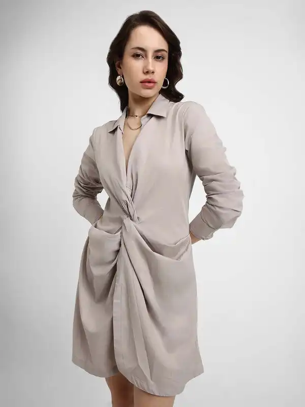 Forever 21 Grey Dresses - Buy Forever 21 Grey Dresses online in India