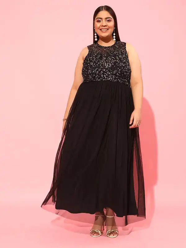 Plus Size Gown - Buy Plus Size Gown online in India
