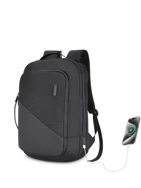 black leather calvin klein backpack CALVIN KLEIN BLACK LEATHER BACKPACK LUGGAGE NEW$178 AUTHENTIC