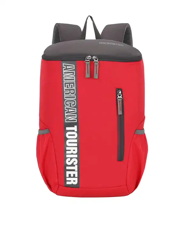 american tourister red travel backpack American Tourister Red Bag