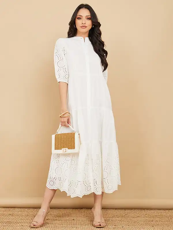 Women Casual White Style Dresses