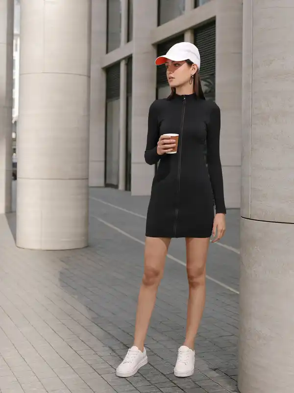 Black Women Bodycon Dresses Forever 21 - Buy Black Women Bodycon Dresses  Forever 21 online in India