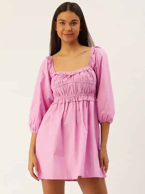 open lace back dress Hello Kitty Sequin Mini Dress