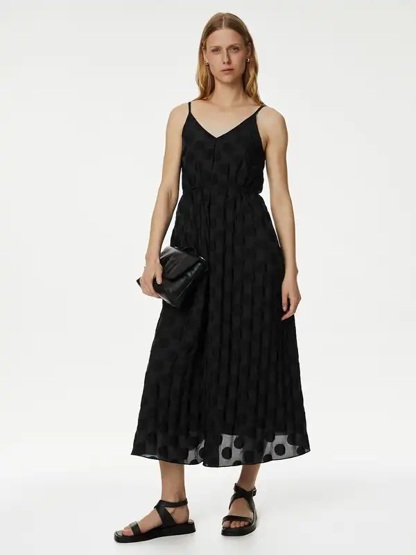 marks and spencer fit and flare dress Marks & Spencer's royal blue fit-and-flare dress is a 20 bargain
