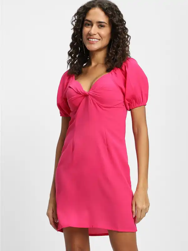 pink blue maxi dress Zig Zag Halter Maxi Dress - Pink