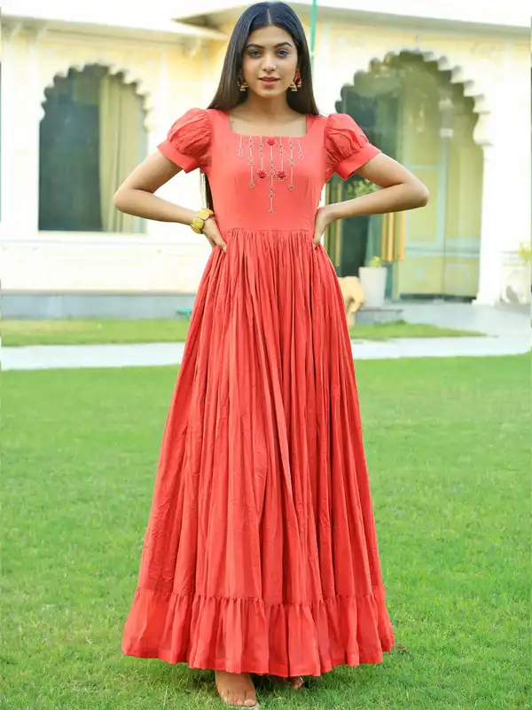 cotton maxi dresses online india Maxi Dress Max Women's Clothing Online Ethnic Dress Max Dresses Online  India Buy White Printed Cotton