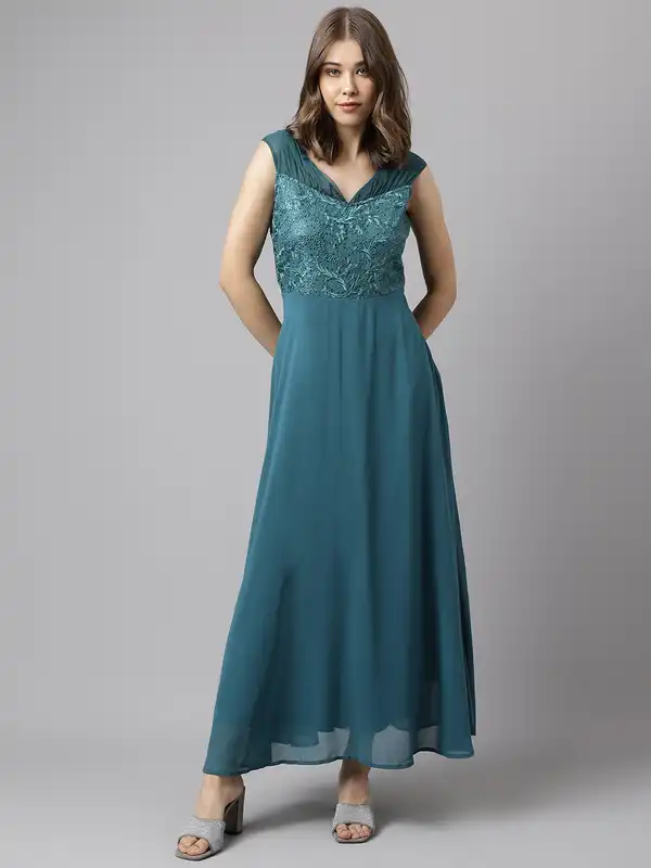 sachin and babi light blue dress Teal Dresses